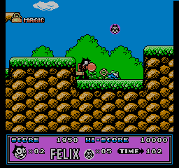Felix the Cat screenshot 5 for NES